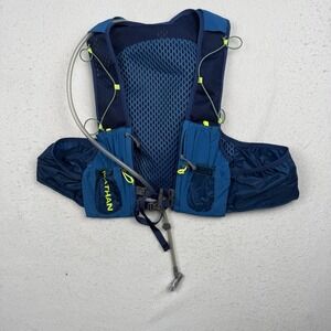 Nathan Vapor Air 3.0 Hydration Pack Mens Blue Trail Running Hiking Vest Backpack